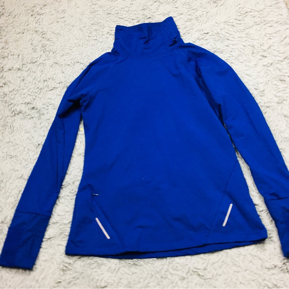 Layer 8 Women's Royal Blue Cowl Neck Sweater